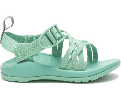 Sandalias Chacos Niños ZX1 EcoTread Verde España FYDK25467